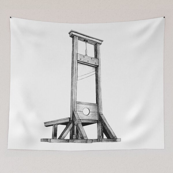 Item preview, Guillotine on white designed and sold by avidfan2000.