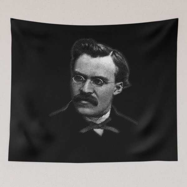 Aperçu de l'œuvre Friedrich Nietzsche créée et vendue par close-up.biz.