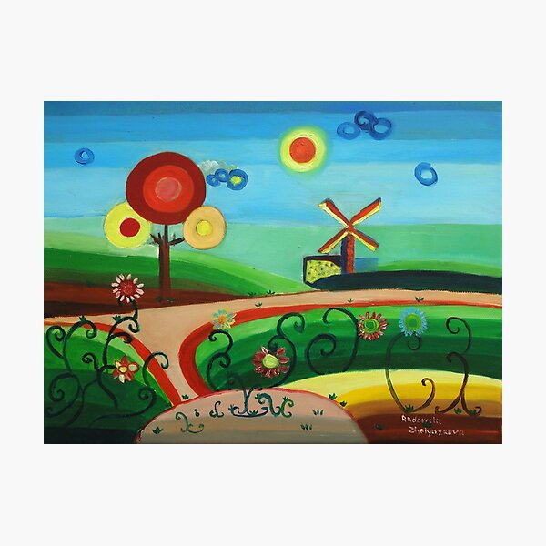 Windmill Photographic Print