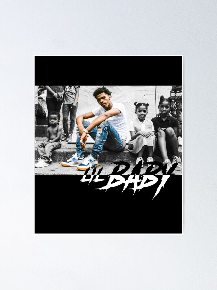 20/" 24/" sizes Lil Baby Harder Than Ever poster art home decor photo print 16/"