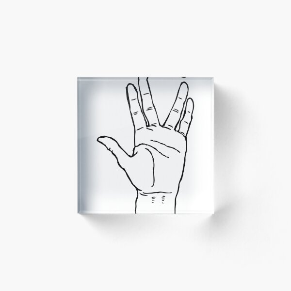 Live long and prosper Acrylic Block