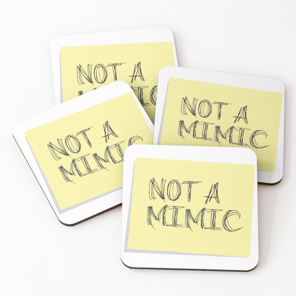 Item preview, NOT A MIMIC Post-It Note designed and sold by thewitchempress.