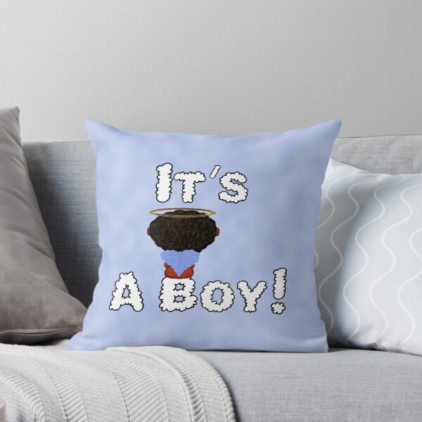 Item preview, It's A Boy Angel Sitting On A Cloud designed and sold by Chere Lei.
