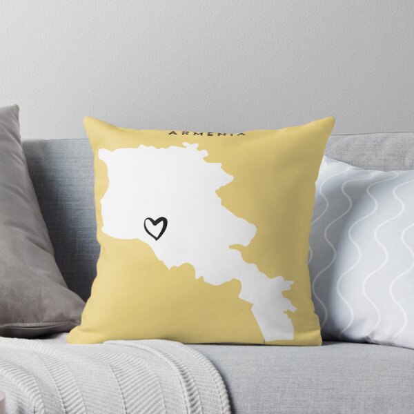Item preview, YEREVAN ARMENIA LOVE CITY SILHOUETTE SKYLINE ART designed and sold by deificusArt.
