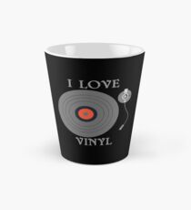 Vinyl, Schallplatte, Plattenspieler Tasse (konisch)