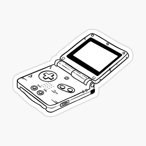 Gb Advance Game Boy Sticker - Gb Advance Game Boy Animated