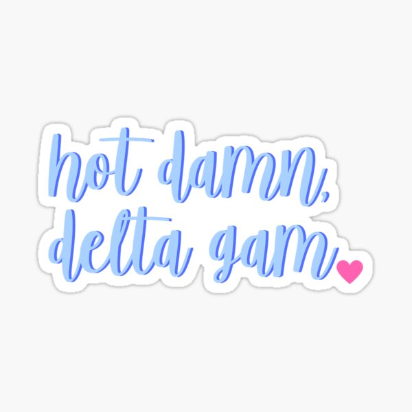 Hot Damn Sticker