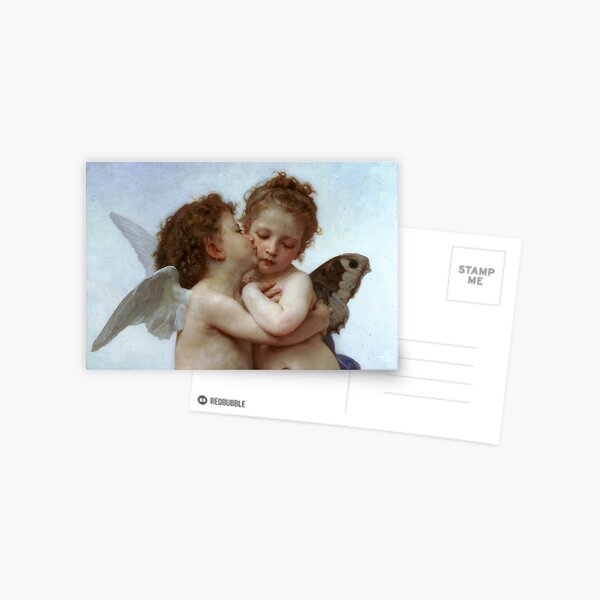 Cupid and Psyche Children Particular Postcard