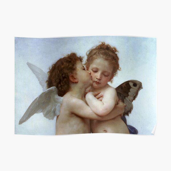 Cupid and Psyche Children Particular Poster