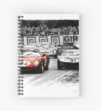 Ferrari 250 Le Mans Spiral Notebook