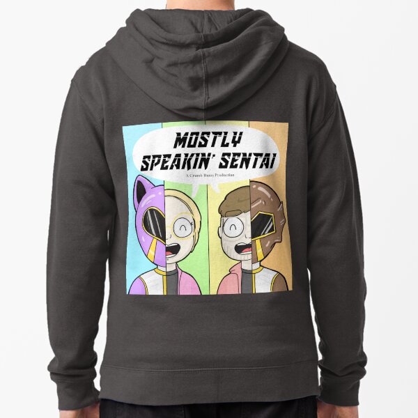 Mostly Speakin' Sentai Podcast Zipped Hoodie