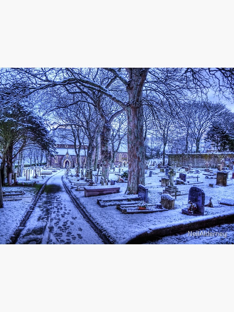 Snow on Alderney by NeilAlderney