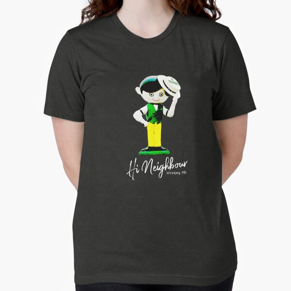 Item preview, Hi Neighbour Transcona Hwy Winnipeg Manitoba mascot designed and sold by WOWe.
