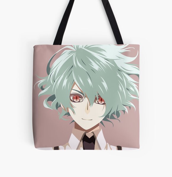 Takeru Sasazuka - Collar x Malice Vector Art All Over Print Tote Bag