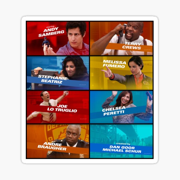 Item preview, Brooklyn Nine-Nine Intro designed and sold by Katie Erdahl.