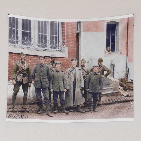 Item preview, American Trench Raiders with German Prisoners designed and sold by Richard  White.