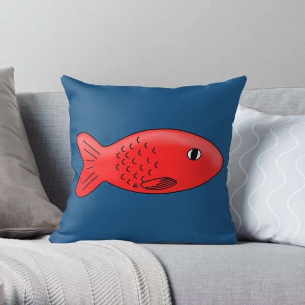 swedish fish pillow