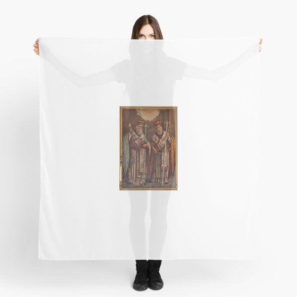 ST. SPYRIDON AND BISHOP CORFU GREECE Scarf