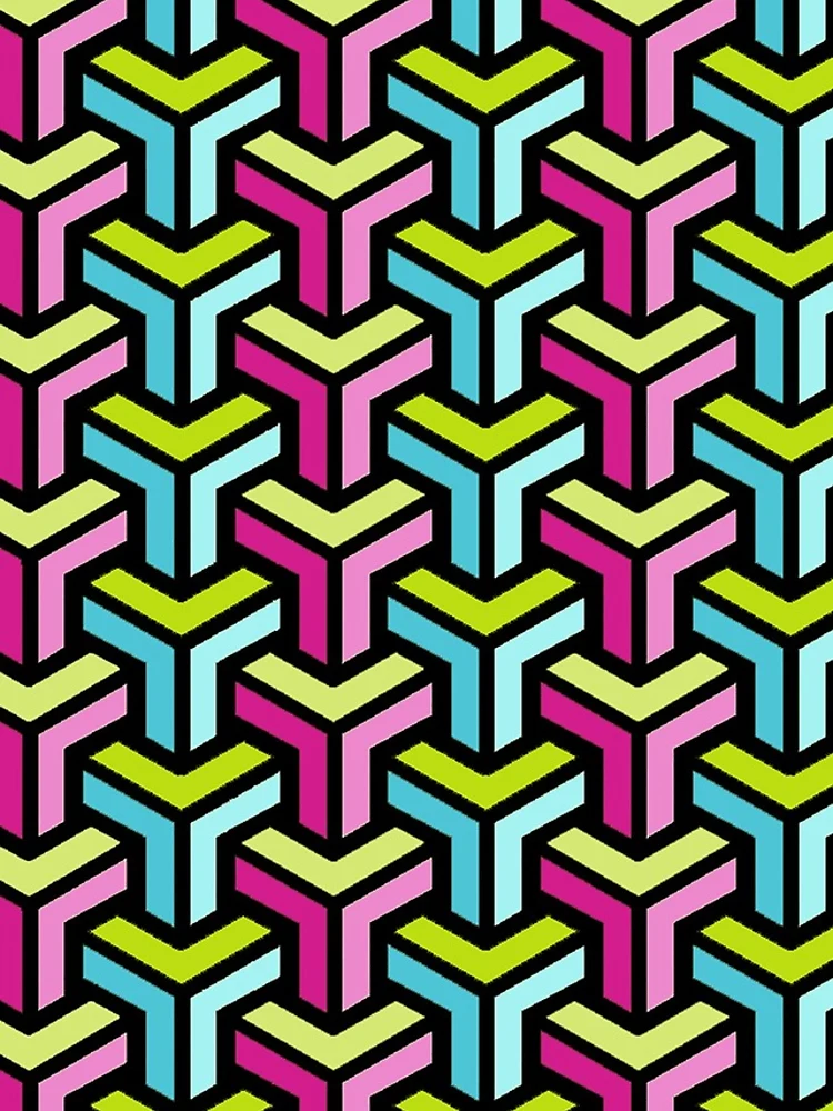 Thumbnail 5 of 5, iPhone Case, Summer Color Pattern designed and sold by BlueBeast.