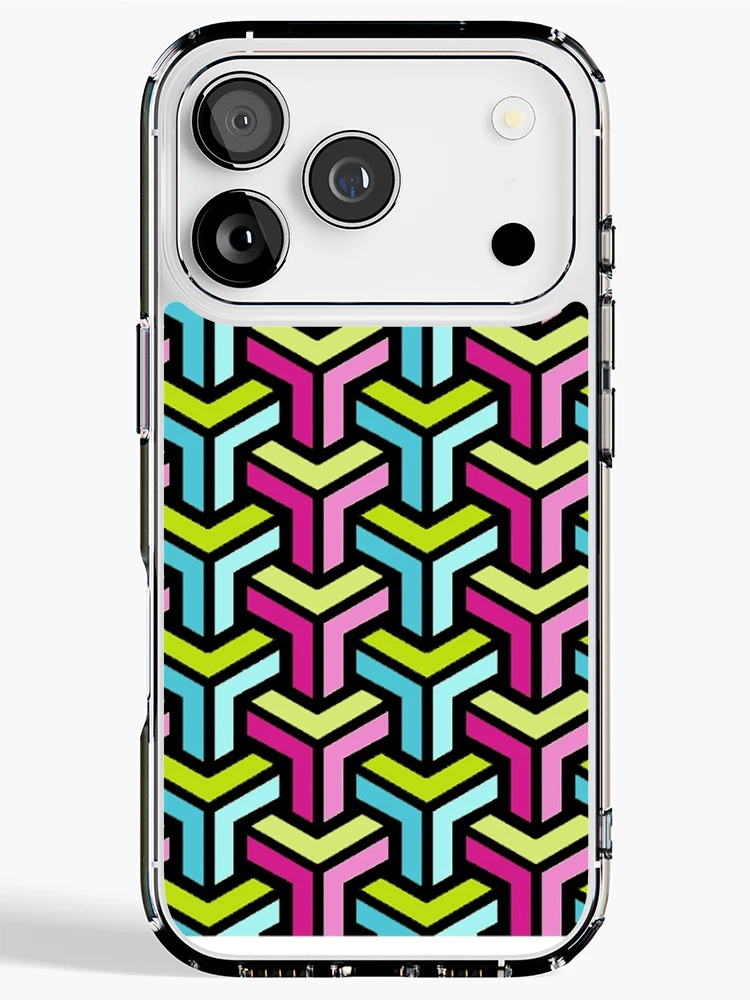 Thumbnail 1 of 5, iPhone Case, Summer Color Pattern designed and sold by BlueBeast.