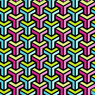 Artwork thumbnail, Summer Color Pattern by BlueBeast