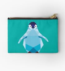 Geometrischer Pinguin Studio Clutch