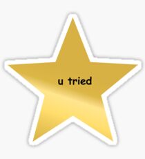 Gold Star Sticker