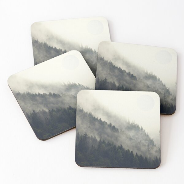 Forest Moon Coasters (Set of 4)