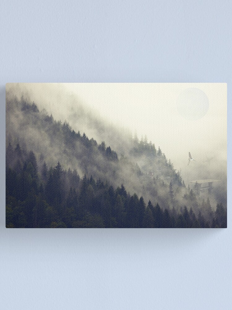 Alternate view of Forest Moon Canvas Print