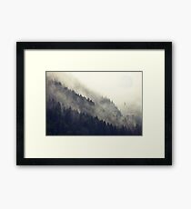 Forest Moon Framed Print
