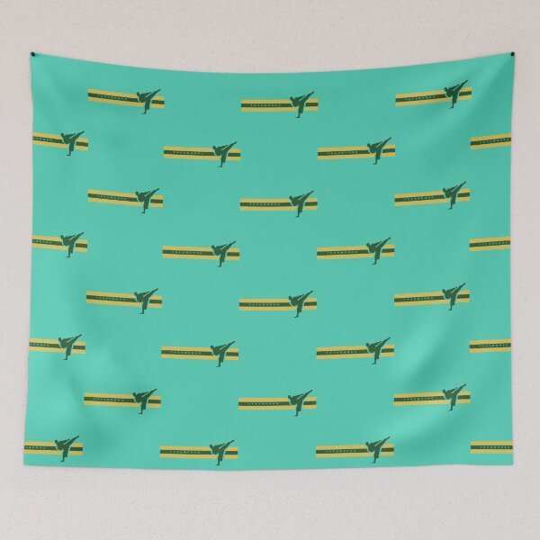 Item preview, Taekwondo Stripes Green Stripe Belt (7th Kup) designed and sold by sher00.