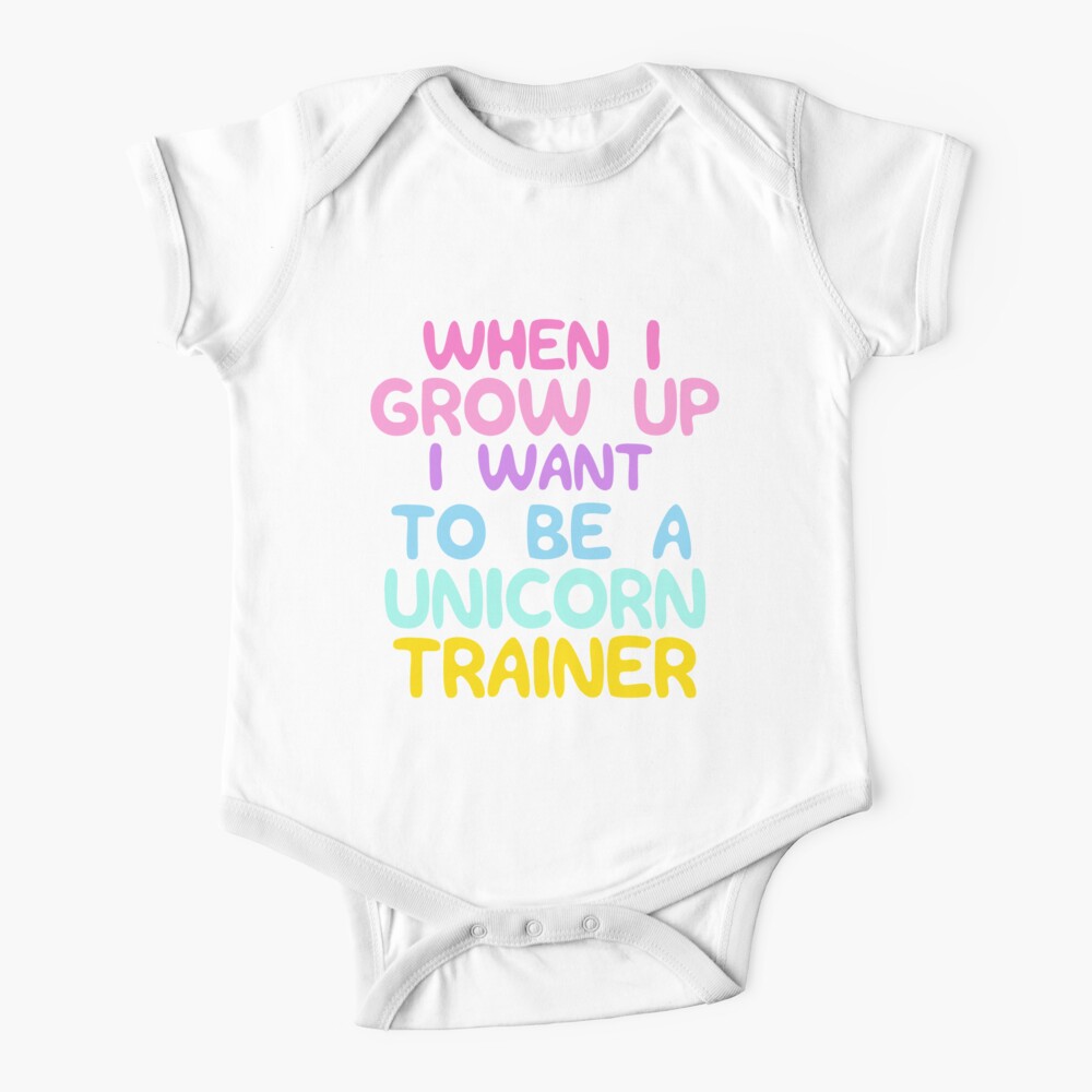 unicorn baby grow