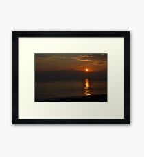 When the sun comes out Framed Print