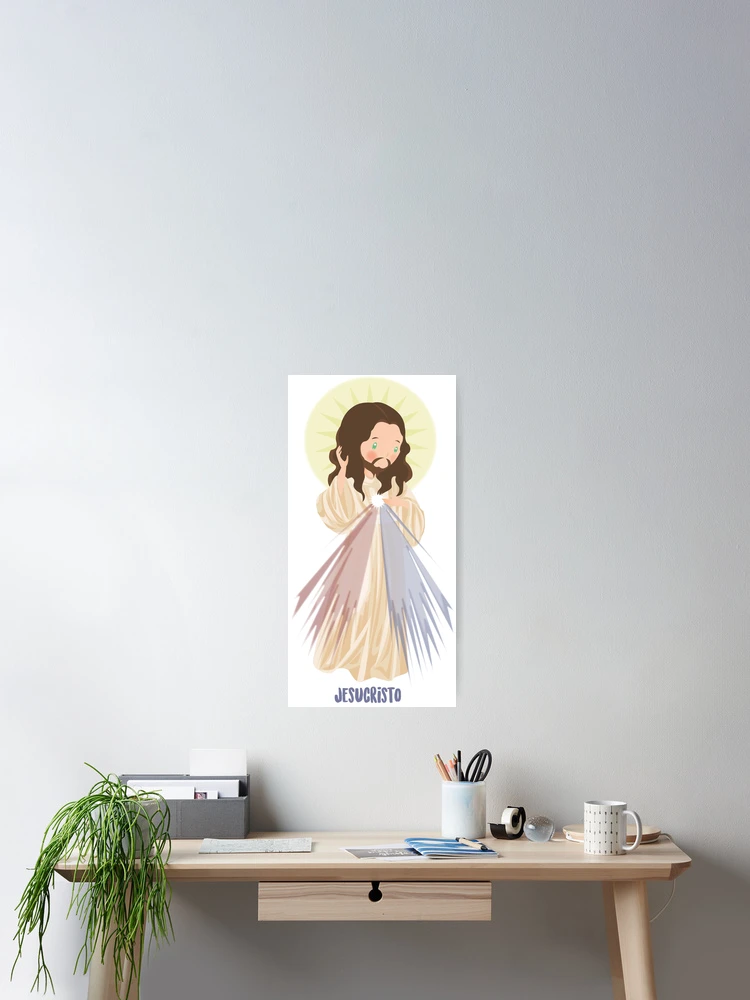 Thumbnail 2 of 3, Poster, Jesus Christ designed and sold by AlMAO2O.