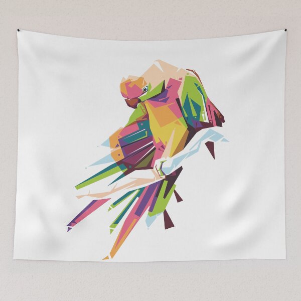 Item preview, Parrot Pop Art Colorful Design designed and sold by JenBoyte.