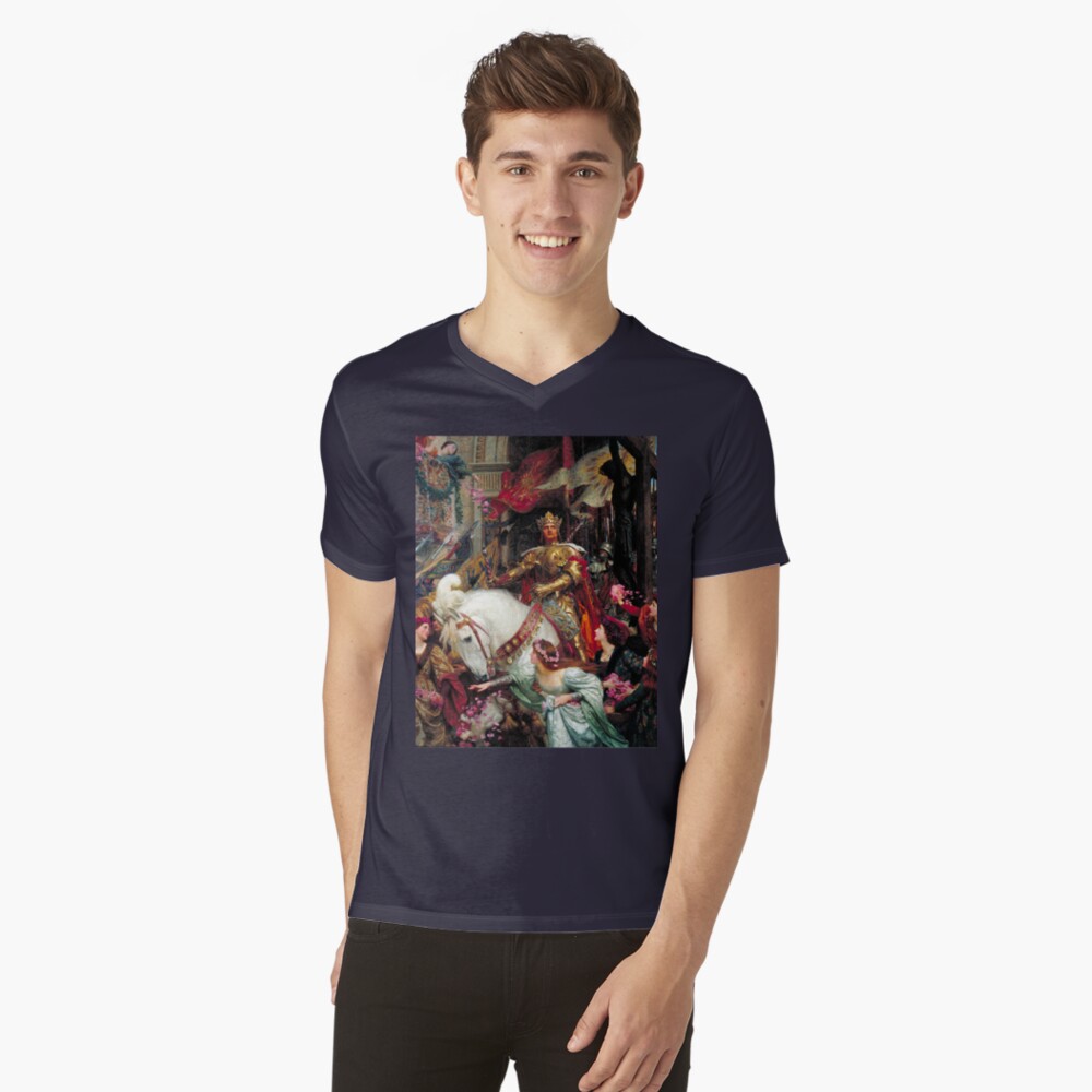 Item preview, V-Neck T-Shirt designed and sold by forgottenbeauty.