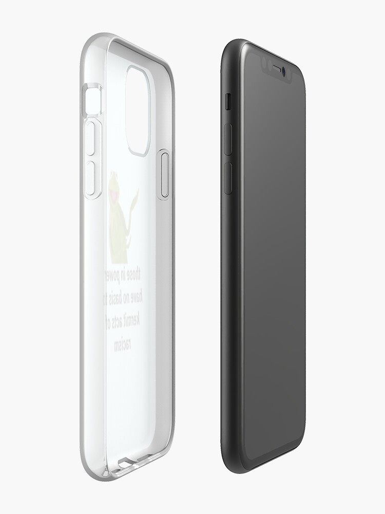 Coque iPhone « KERMIT actes de racisme », par raddadshop