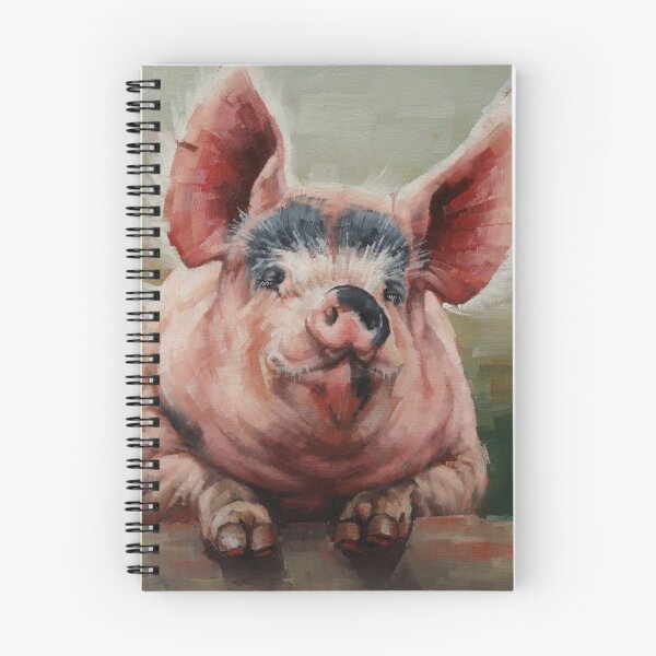 Item preview, Friendly Pig designed and sold by Margaret Stockdale.