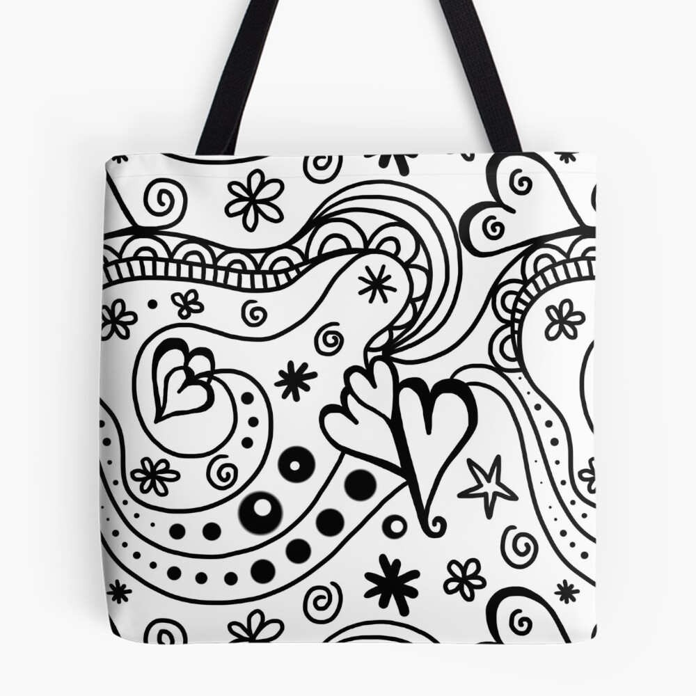 Item preview, All Over Print Tote Bag designed and sold by VibrantDesign.