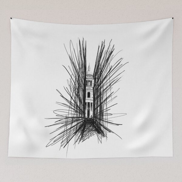 Item preview, St. Paul's Cathedral Drawing designed and sold by PedroNova.