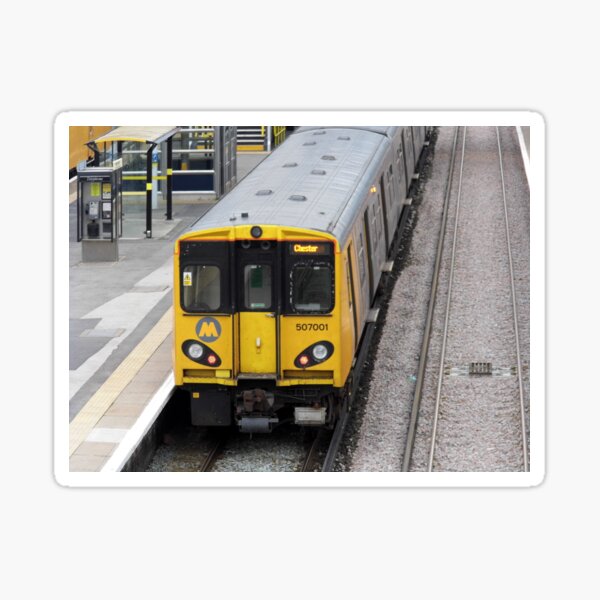 Item preview, Merseyrail Class 507 001 at Hooton Railway Station designed and sold by EngPhotography.
