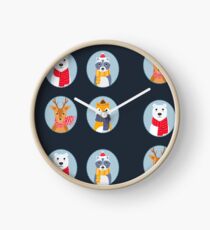 Oh Hi Santa Clock