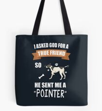Pointer Puppy Dog Owner Gifts Tote Bag