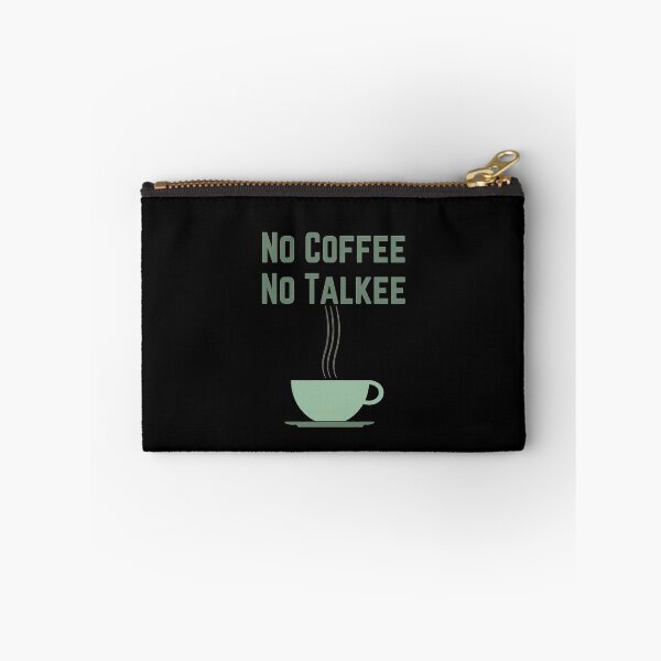 Item preview, No Coffee No Talkee Funny Morning Person Design designed and sold by MagicSD Designs.