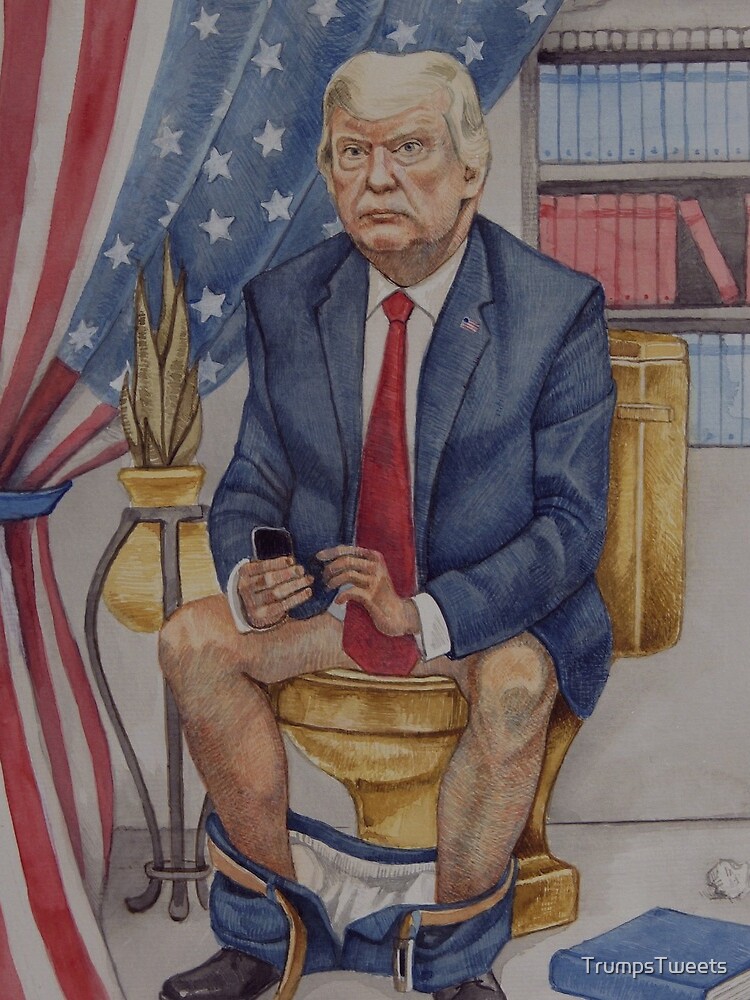 Image result for TRUMP on toilet cartoons