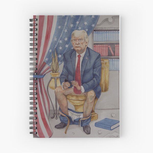 Item preview, Trump Toilet Tweets Portrait designed and sold by TrumpsTweets.