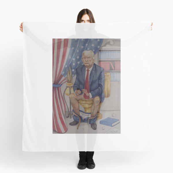Item preview, Trump Toilet Tweets Portrait designed and sold by TrumpsTweets.