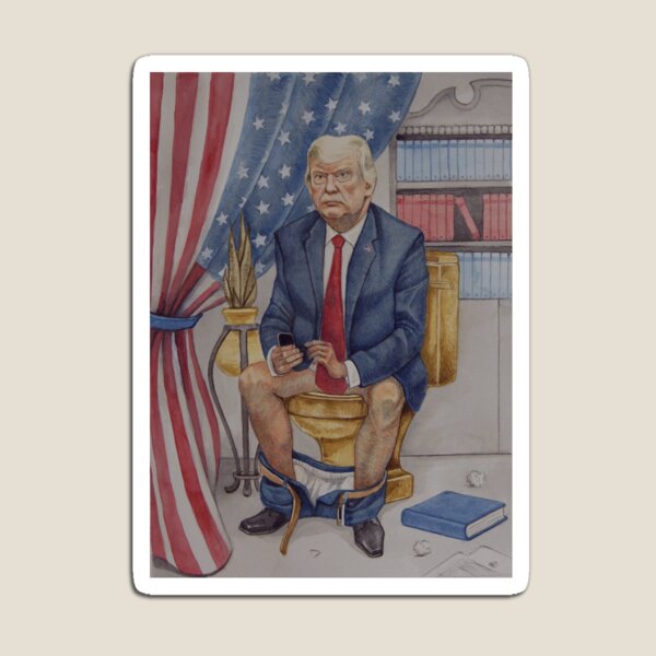 Artikelvorschau, Trump WC Tweets Porträt entworfen und verkauft von TrumpsTweets.
