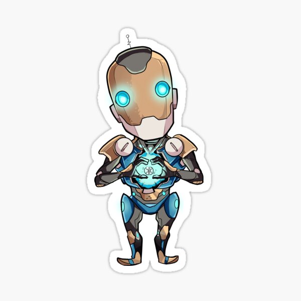 Robot Full of Feeling Sticker