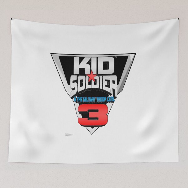Item preview, Kid Soldier 3 Title Logo designed and sold by TakeshiMedia.